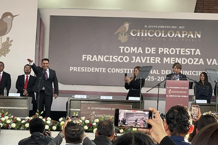 Video: Toma protesta Francisco Javier Mendoza Vásquez como edil de Chicoloapan