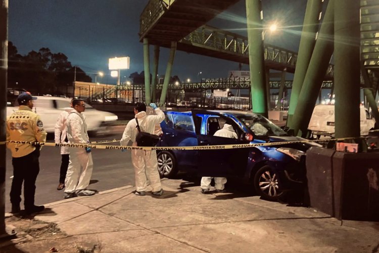 Fallece conductor en accidente en la calzada Ignacio Zaragoza