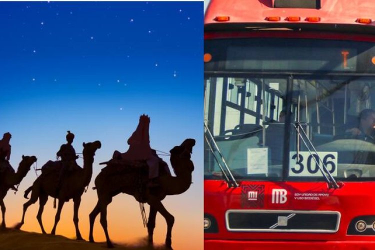 Habrá horario especial en transporte de la CDMX para los Reyes Magos