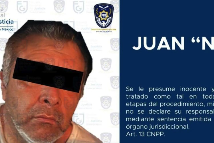 Detienen a presunto responsable de un homicidio cometido en Iztapalapa