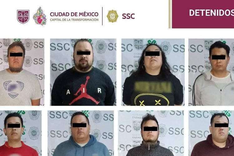 Detienen a presuntos integrantes de banda de montachoques en la Venustiano Carranza