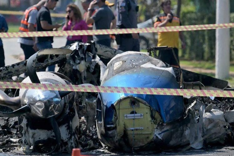 Desplome de avión en Brasil deja dos muertos y varios heridos más