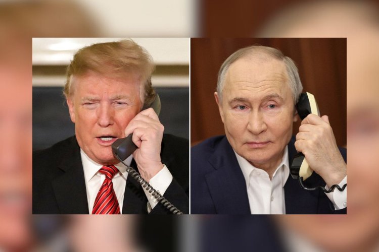 Trump afirma que acordó con Putin iniciar diálogos para resolver conflicto en Ucrania