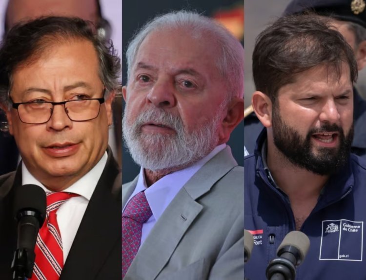 Presidente electo de Uruguay reúne a Lula, Petro y Boric en Montevideo
