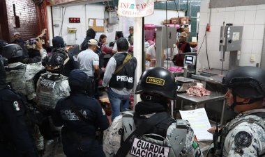 Desmantelan cámaras de videovigilancia instaladas en el mercado central de Chilpancingo