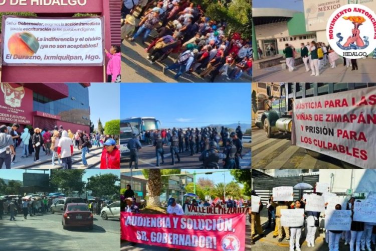 Antorchistas preparan movilización en Pachuca ante desatención del gobierno de Hidalgo