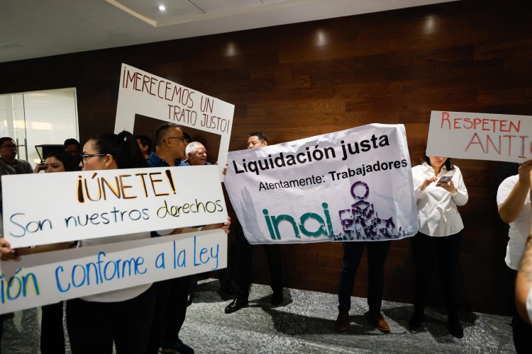 Extrabajadores del INAI en la incertidumbre; SAyBG garantiza indemnización