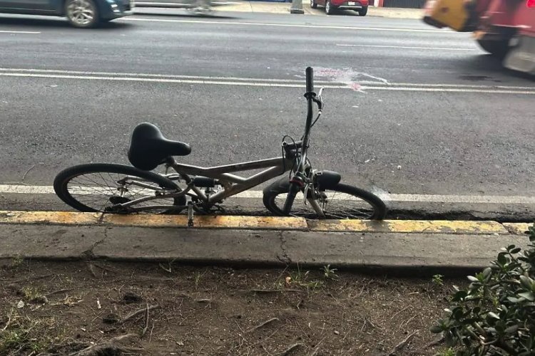 Ciclista muere tras ser atropellado por pipa en Chimalhuacán