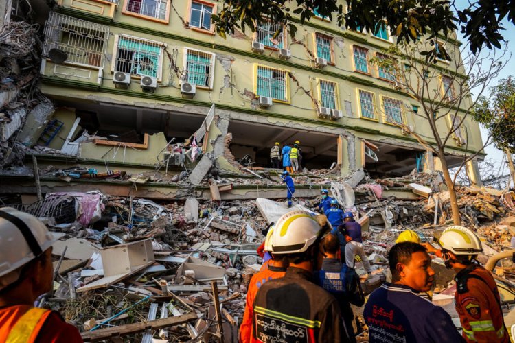 China y Japón envían ayuda a Myanmar tras fuerte terremoto que dejó más de mil 700 muertos