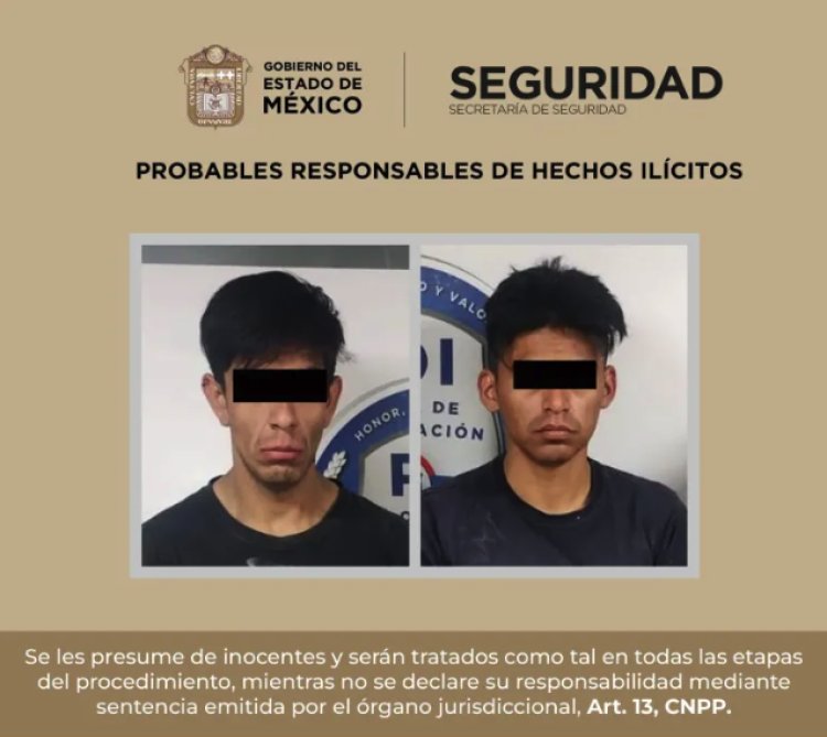 Detienen en Ixtapaluca a presuntos narcomenudistas ligados a grupo criminal de Michoacán