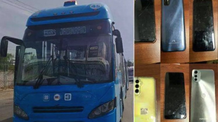 Banda de roba celulares es detenida en la Línea 4 del Mexibús