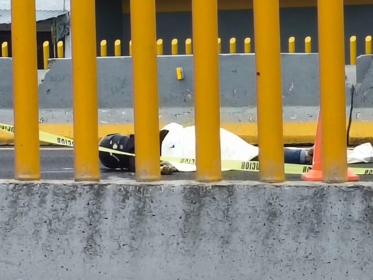 Motociclista pierde la vida en accidente en Ixtapaluca sobre la autopista México-Puebla