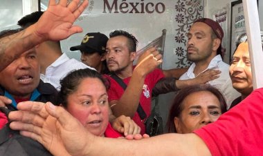 Agreden a ciudadanos y se les niega atención delegación federal de Bienestar en BC