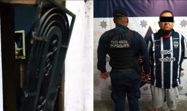 Detienen en NL al rapero “El Millonario” por irrumpir en una casa y ponerse a rapear aparentemente drogado