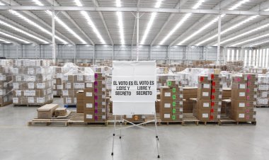 INE comienza distribución de boletas para elección judicial
