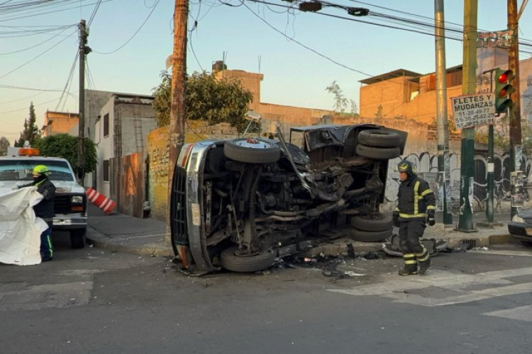 Muere mujer aplastada por grúa en la alcaldía Gustavo A. Madero