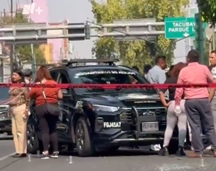 Balacera en avenida Observatorio, alcaldía Miguel Hidalgo deja tres personas heridas