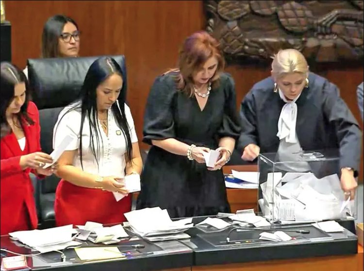 Dicen no en el Senado de la República a lista de magistrados electorales