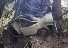 Muere mujer prensada por un camión torton en Zinacantepec