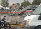 Confirman ocho heridos por colapso de escenario en la GAM