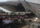 Continúan tres personas hospitalizadas por colapso de carpa en Nezahualcóyotl
