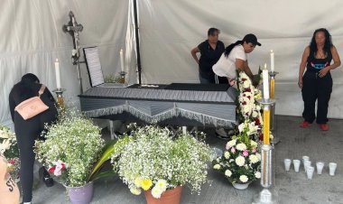 Velan a Andrea, víctima de feminicidio que fue asesinada por un policía de Chimalhuacán