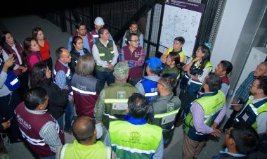 Continúan a marchas forzadas los trabajos para inaugurar el próximo lunes 12 de mayo Trolebús Chalco-Santa Martha