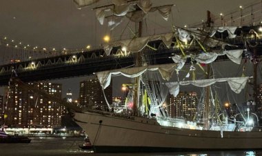 Regresan a México tripulantes del buque de la Marina accidentado que dejó dos muertos en puente de Brooklyn