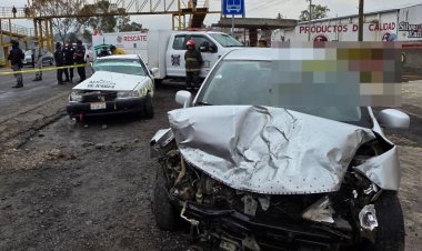 Pierde la vida menor de 14 años en accidente vial en Almoloya de Juárez