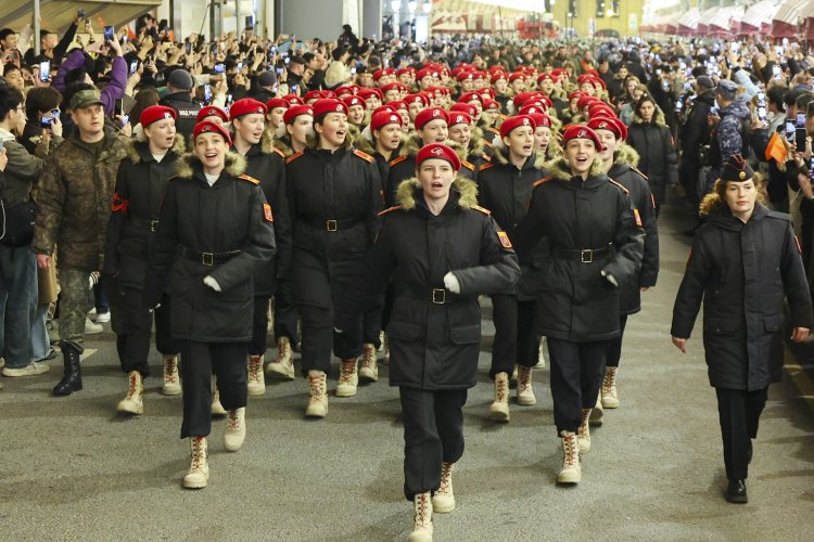 Galería: Así son los ensayos previos al desfile militar por el Día de la Victoria