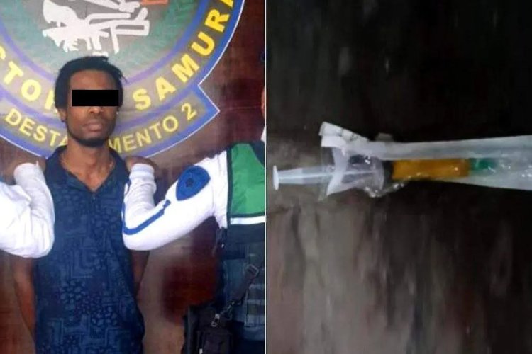 Van tres detenidos por casos de pinchazos en el Metro; uno sería haitiano