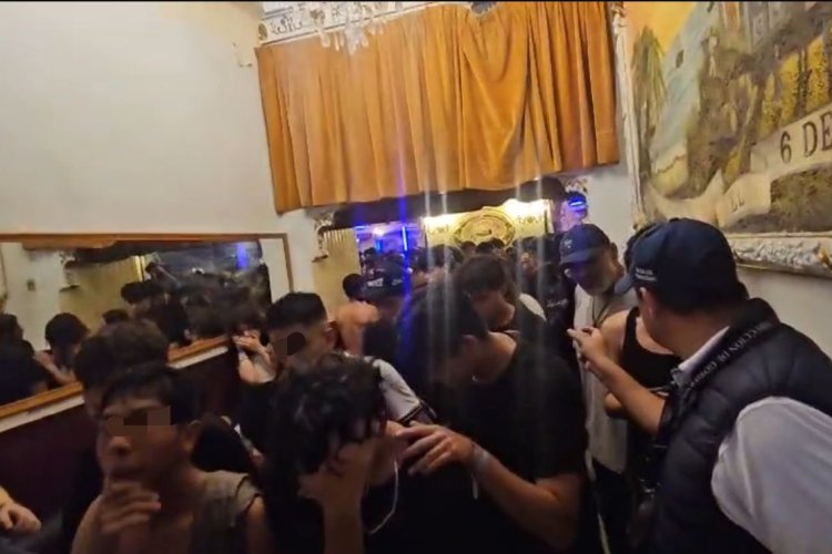 Desalojan fiesta clandestina con más de 800 jóvenes en la colonia Guerrero
