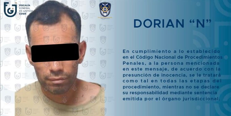 Fiscalía CDMX logra vinculación a proceso de un hombre acusado de robo y tentativa de homicidio contra una adulta mayor en su domicilio