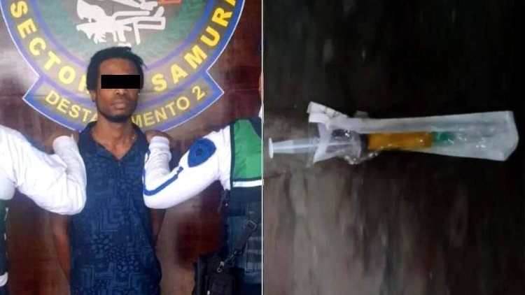 Van tres detenidos por casos de pinchazos en el Metro; uno sería haitiano