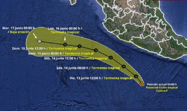 Se forma tormenta tropical Dalila cerca de costas de Guerrero y Michoacán