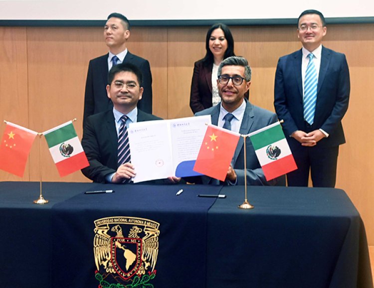 China otorgará becas para que alumnos de la UNAM realicen estancias en Beijing
