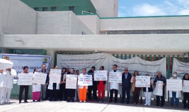 Realizan paro activo en Hospital Mónica Pretelini de Toluca