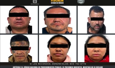 Detienen a seis personas en Chimalhuacán; estarían relacionados con un secuestro y homicidio