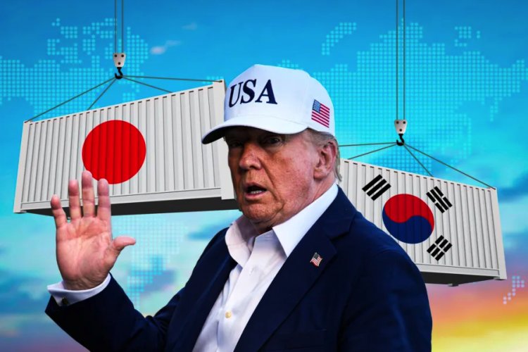 Trump anuncia nuevos aranceles del 25% para Japón y Corea del Sur