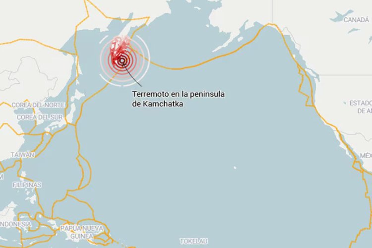 Tras sismo de 8.8 en Rusia varios países levantan alerta por posibles tsunamis