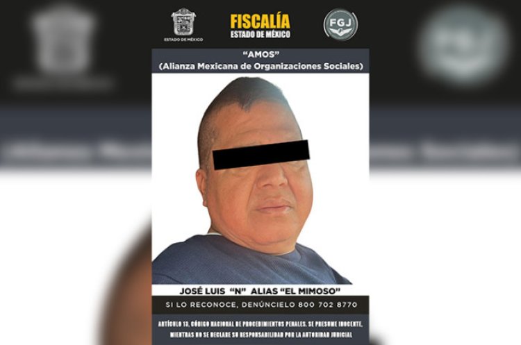 Detienen a “El Mimoso”, presunto líder de red de despojo que opera al oriente del Edomex