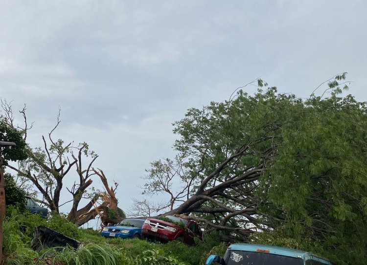 Deja Erick devastación a su paso por Costa Chica
