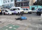 Motociclista muere tras choque contra combi en Ixtapaluca; conductor intenta darse a la fuga