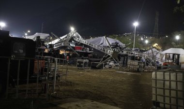 Imputan a cinco penalmente por desplome de estructura en evento de MC en 2024