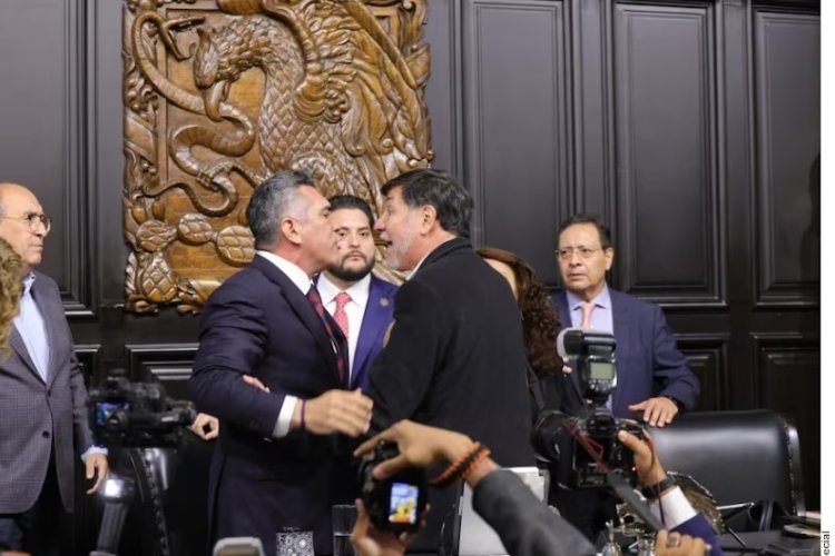 Trifulca en Senado de la República llegó hasta el INE