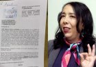 Presentan solicitud de juicio político contra diputada Hilda Araceli Brown