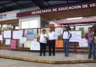 Bloquean la carretera Xalapa-Veracruz; exigen reinstalación de docente de primaria