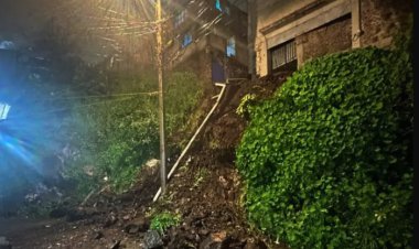 Vecinos de Chimalhuacán alertan por deslave tras intensas lluvias