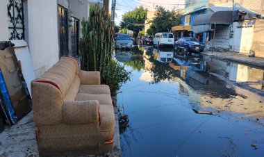 Continúan afectadas por inundaciones más de 20 colonias en Nezahualcóyotl