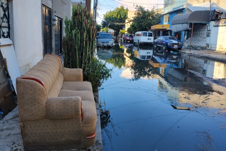 Continúan afectadas por inundaciones más de 20 colonias en Nezahualcóyotl